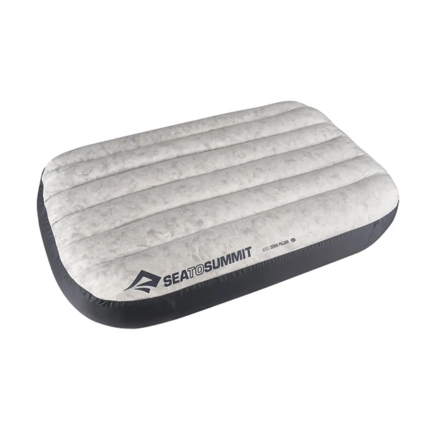 Надувна подушка с пухом Aeros Down Pillow Deluxe, 12х59х38см, Grey від Sea to Summit