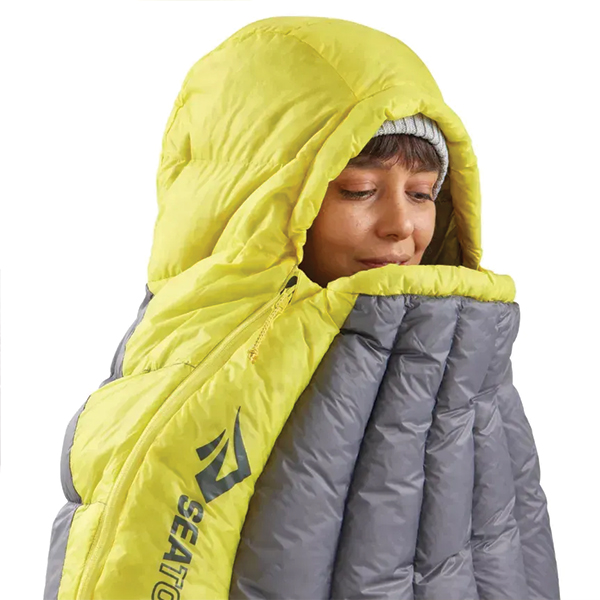 Спальний мішок жіночий Sea to Summit Spark Women's -9C/15F Long, Pewter Grey . Фото 6