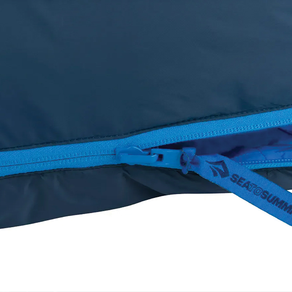 Спальний мішок Trek TKI (5/-1°C), 198 см - Left Zip, Bright Blue/Denim від Sea to Summit . Фото 10
