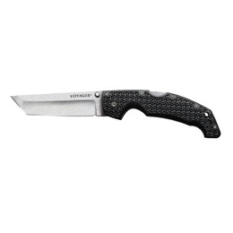 Ніж складаний Cold Steel Voyager Large, Tanto Point, Plain Edge, 10A, Black