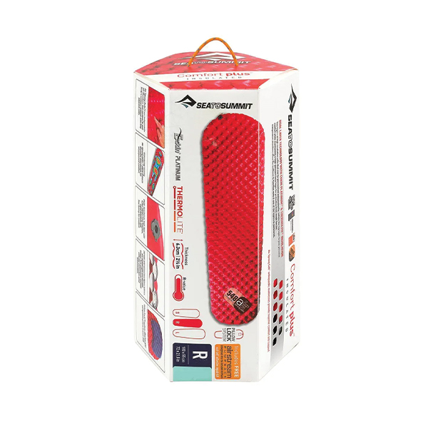 Надувний килимок Comfort Plus Insulated Mat 2020, 183х55х6.3см, Red від Sea to Summit. Фото 4