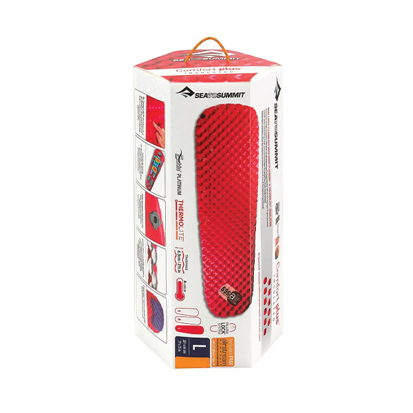 Надувний килимок Comfort Plus Insulated Mat 2020, 201х64х6.3см, Red від Sea to Summit. Фото 4