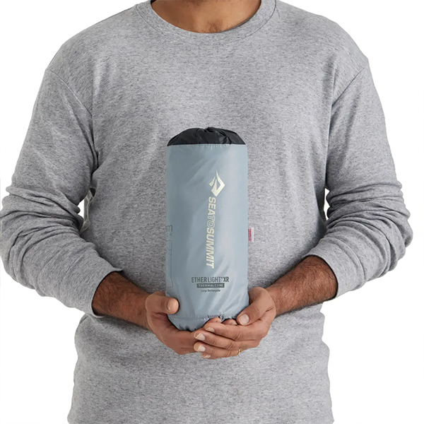 Килимок надувний Sea to Summit Ether Light XR Insulated ASC Mat, Dark Gray, Large, 198х64х10см. Фото 3