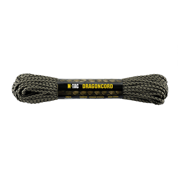 M-Tac паракорд Dragon Cord 15m Tan/Black