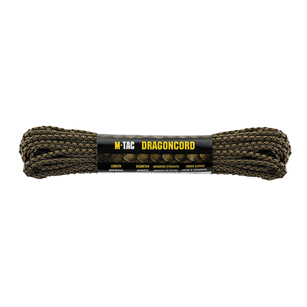 M-Tac паракорд Dragon Cord 15m Coyote/Black