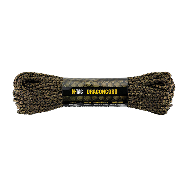 M-Tac паракорд Dragon Cord 30m Coyote/Black