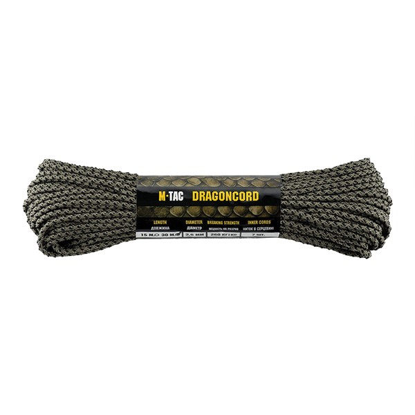 M-Tac паракорд Dragon Cord 30m Tan/Black