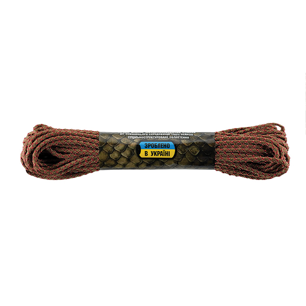 M-Tac паракорд Dragon Cord 15m Coyote/Maroon. Фото 2