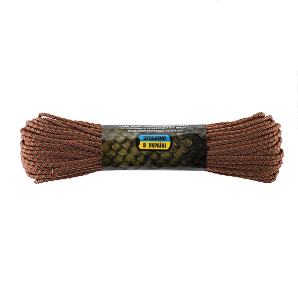 M-Tac паракорд Dragon Cord 30m Coyote/Maroon. Фото 2