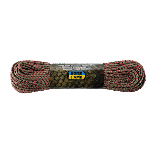 M-Tac паракорд Dragon Cord 30m Tan/Maroon. Фото 2