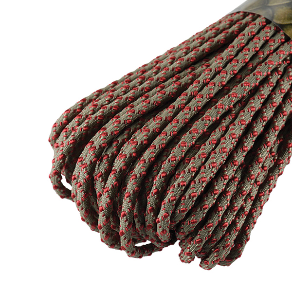 M-Tac паракорд Dragon Cord 30m Tan/Maroon. Фото 3