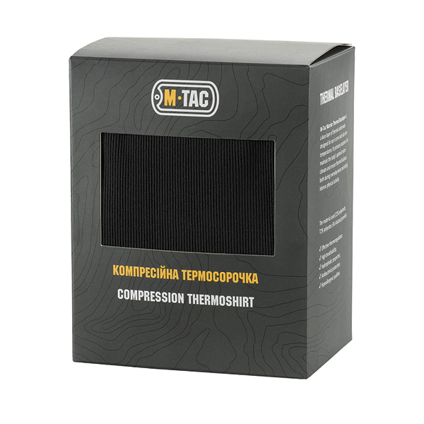 M-Tac термосорочка компресійна Black/Dark Grey. Фото 7
