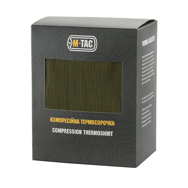 M-Tac термосорочка компресійна Ranger Green/Dark Grey. Фото 7