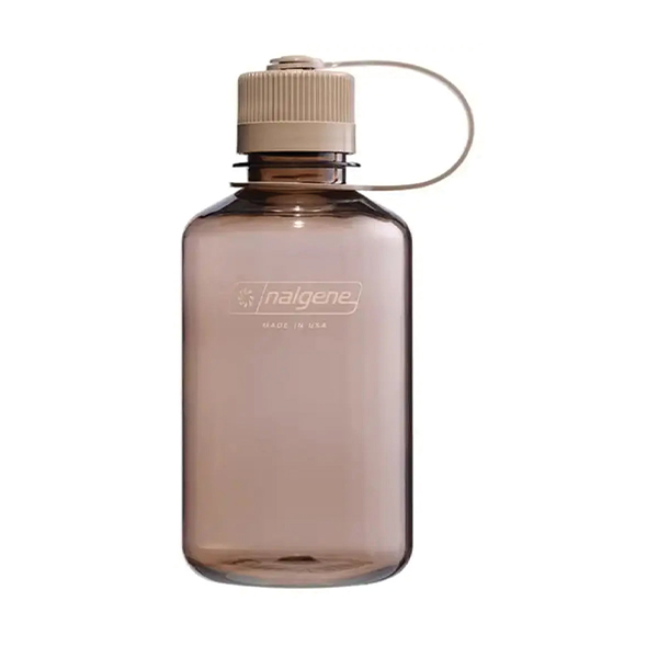 Пляшка для води Nalgene Narrow Mouth Sustain Water Bottle Mocha 0.47L