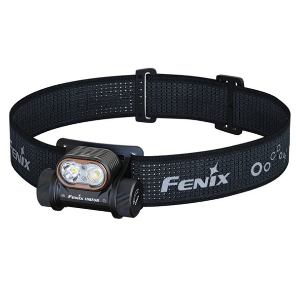 Ліхтар налобний Fenix HM55R, чорний