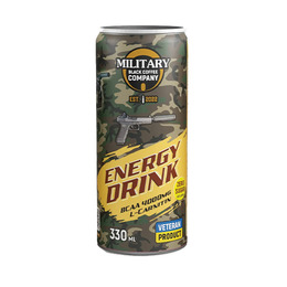 Military BCC Energy Drink — набір з 12 банок Груша без цукру. Фото 2