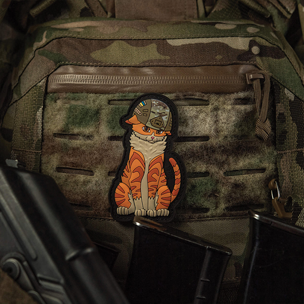 M-Tac нашивка Orange Cat PVC (MC cover). Фото 3