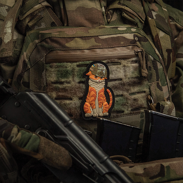 M-Tac нашивка Orange Cat PVC (MC cover). Фото 4