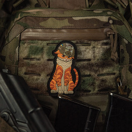 M-Tac нашивка Orange Cat PVC (MC cover). Фото 3
