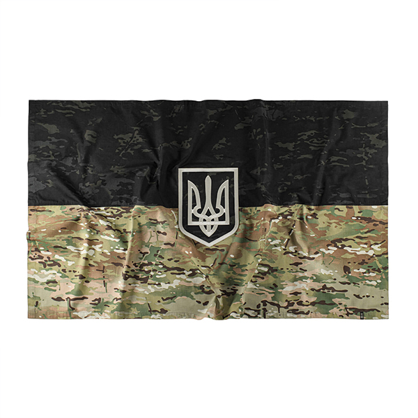 M-Tac прапор України з вишитим Гербом (у подарунковій коробці) Multicam
