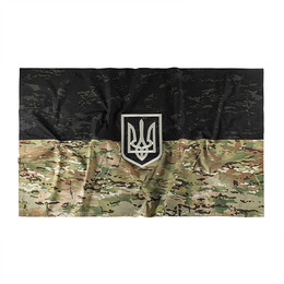 M-Tac прапор України з вишитим Гербом (у подарунковій коробці) Multicam