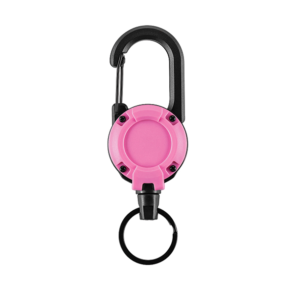 M-Tac карабін зі шнуром для ключів Pink