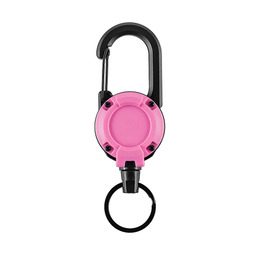 M-Tac карабін зі шнуром для ключів Pink