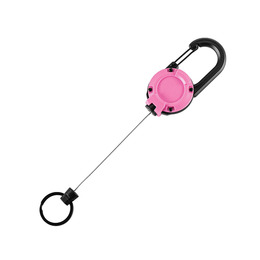 M-Tac карабін зі шнуром для ключів Pink. Фото 3