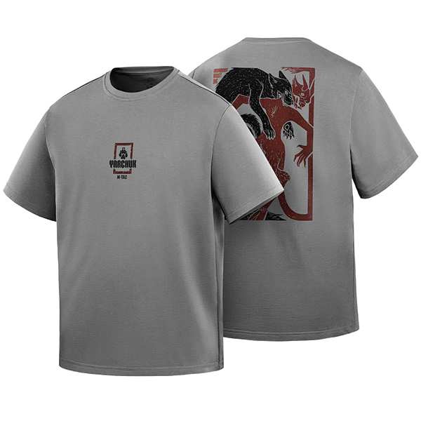 M-Tac футболка Yarchuk Cotton Hard Oversize Light Grey