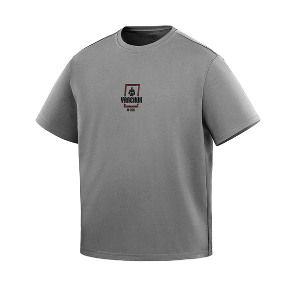 M-Tac футболка Yarchuk Cotton Hard Oversize Light Grey. Фото 2