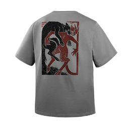 M-Tac футболка Yarchuk Cotton Hard Oversize Light Grey. Фото 5