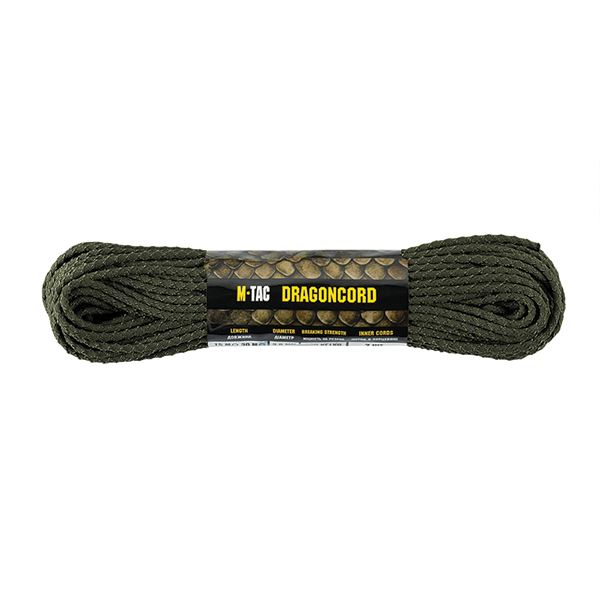 M-Tac паракорд Dragon Cord 30m Ranger Green