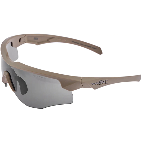 Окуляри балістичні Wiley X Rogue Comm. 3 лінзи (Grey/Clear/Rust) Tan. Фото 4