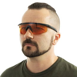 Окуляри балістичні Wiley X Saber Advanced. 2 лінзи (Grey/Rust) оправа Black. Фото 7