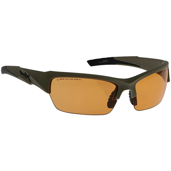 Окуляри балістичні Wiley X WX Valor 2.5. 3 лінзи (Grey/Clear/Light Rust) оправа Tan