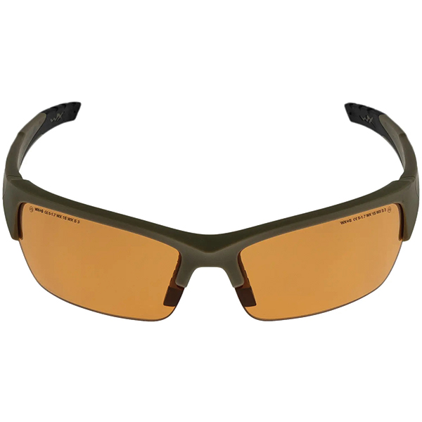 Окуляри балістичні Wiley X WX Valor 2.5. 3 лінзи (Grey/Clear/Light Rust) оправа Tan. Фото 2