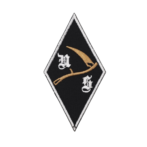 Вишитий патч "Gold Scythe"