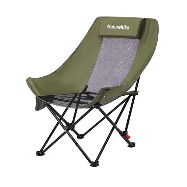 Стілець складаний Naturehike Sea Star 002 CNK2550JJ019, вуглецева сталь, олива