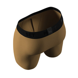 Чоловічі анатомічні боксери з бавовни, Anatomic Long 2.0, Black Series, койот. Фото 3