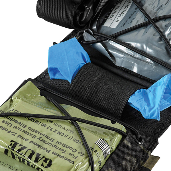 M-Tac Аптечка-вкладиш тактична індивідуальна IFAK Elite Multicam Black. Фото 11