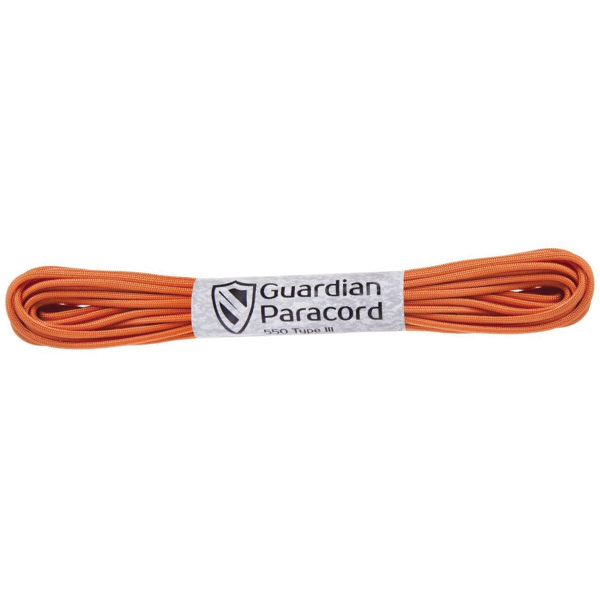 Guardian Paracord 550 Type III Orange 10 м