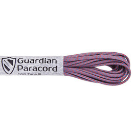 Guardian Paracord 550 Type III Red&Ocean Diamond 10 м