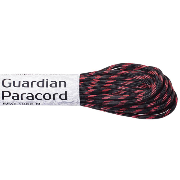 Guardian Paracord 550 Type III Thin Red Line 10 м. Фото 2