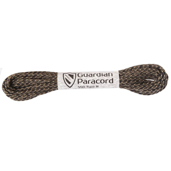 Guardian Paracord 550 Type III Tiger Stripe 10 м