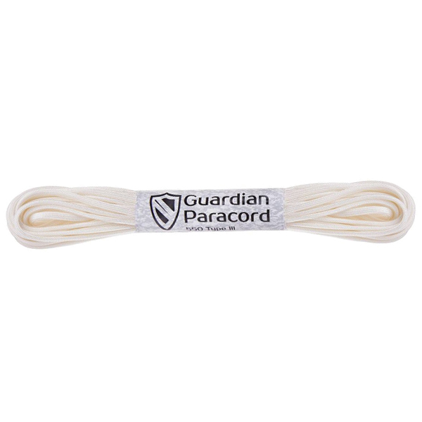 Guardian Paracord 550 Type III White 10 м