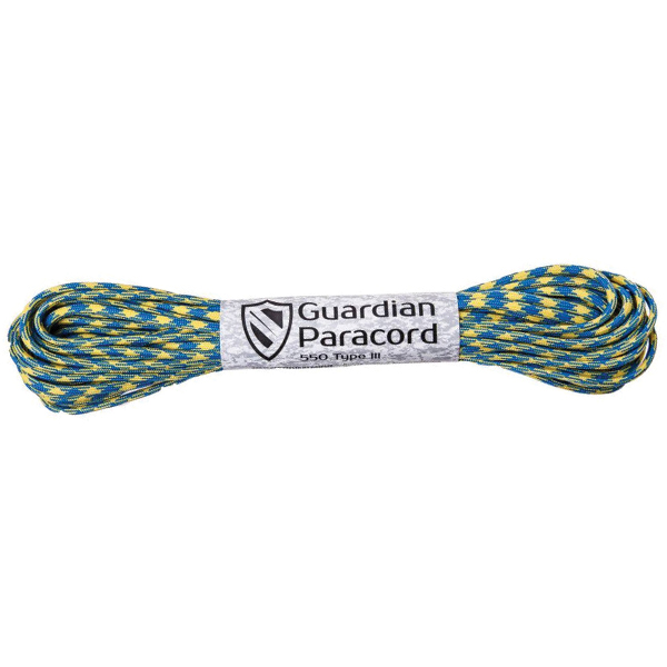 Guardian Paracord 550 Type III Yellow&Blue 10 м