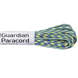 Guardian Paracord 550 Type III Yellow&Blue 10 м