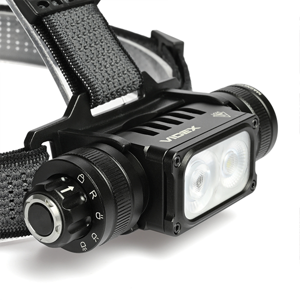 Налобний світлодіодний ліхтарик VIDEX VLF-H066A 2000Lm 5000K. Фото 11