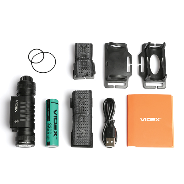 Налобний світлодіодний ліхтарик VIDEX VLF-H066A 2000Lm 5000K. Фото 6
