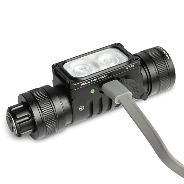Налобний світлодіодний ліхтарик VIDEX VLF-H066A 2000Lm 5000K. Фото 9